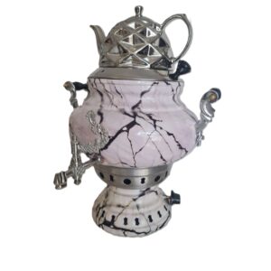 سماور گازی ۳تکه طرح سنگ ۸ لیتری
