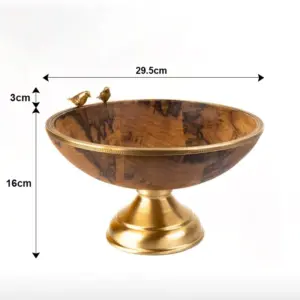 میوه خوری پایه دار متوسط گلد کیش کد 829410