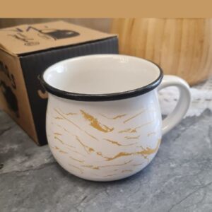 ماگ لعابی دسته دار وارداتی کد 780