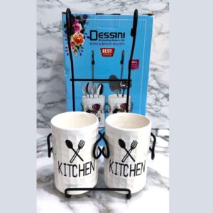 جاقاشقی دوتایی مدل Black Kitchen با پایه آویز دسینی