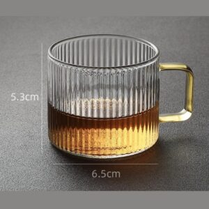 فنجان پیرکس قهوه خوری 100 میل بسته 6 عددی کد 140