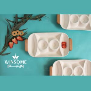 اردورخوری مستطیل چوب سرامیکی وینسم کد 268