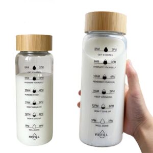 بطری پیرکس درب چوبی 500 و 750 و 1000 میل
