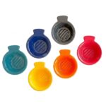 مزه خوری سرامیکی رنگی بسته 12 عددی کد9169