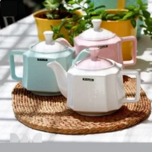 قوری سرامیکی مدل کارن رنگبندی