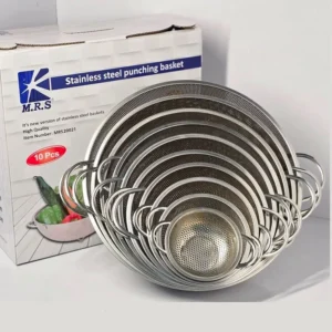 آبکش استیل 10 پارچه مدل پانچی