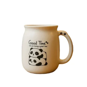 ماگ سرامیکی رنگی مدل پاندا