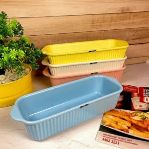 تابه مستطیل سرامیکی لازانیا خوری رنگبندی