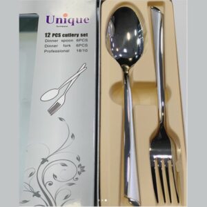 قاشق چنگال استیل یونیک 6 نفره