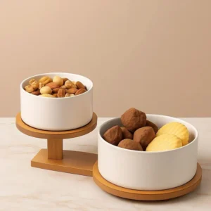 اردورخوری استند دار چوبی مدل استار