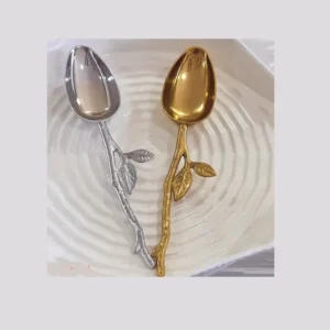 قاشق آجیل خوری طرح برگ