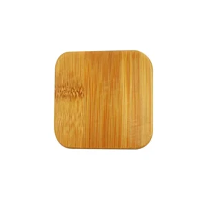 بانکه پیرکس مربعی درب بامبو قطر 6 سانتیمتر