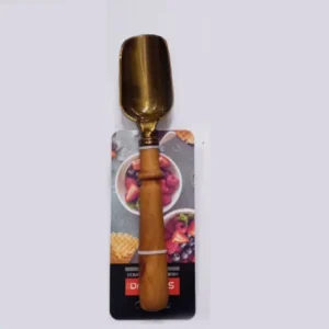 قاشق آجیل خوری دسته چوبی برند شنگیا سایزبندی