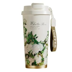 تراول ماگ دو حالته نوشیدن گلدار کد 224