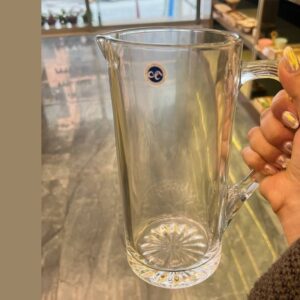 پارچ تک دسته دار ساده بلور کد 822ec