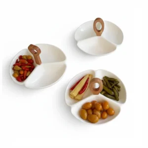 اردورخوری چوب سرامیک 3 خانه وینسم کد 116