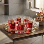 لیوان شیشه ای دلی گلس بسته شش عددی کد 8898